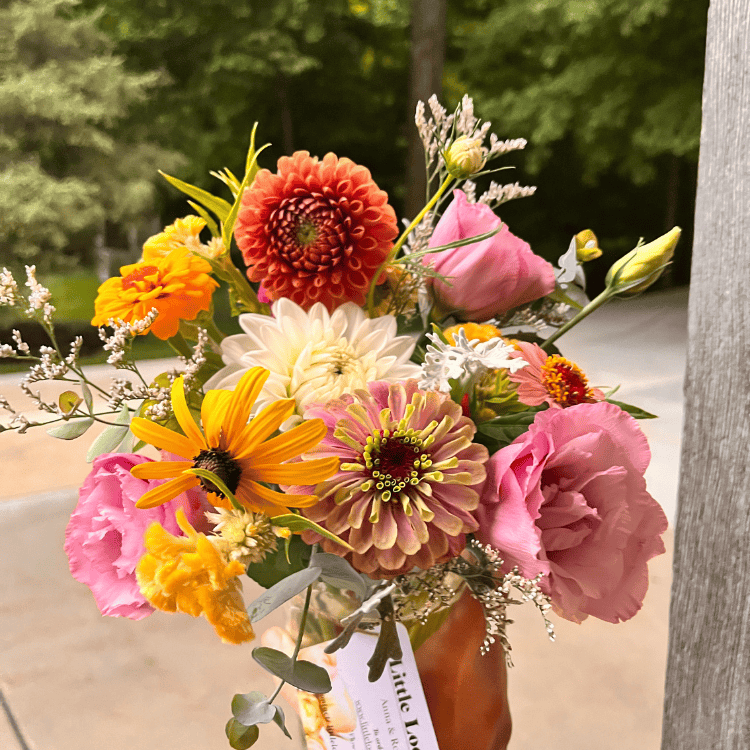 yellow cheerful floral delivery